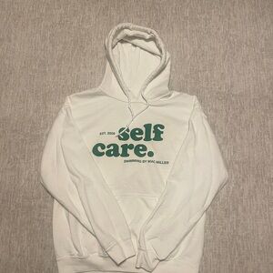 Mac Miller Self-Care Hoodie (White)
